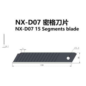 NX-D07 15 Segments blade
