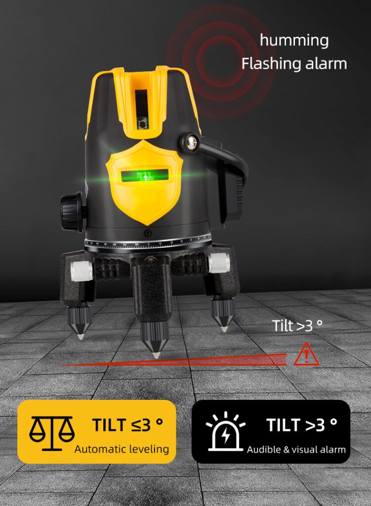 Laser Level Self-Leveling Mechanism