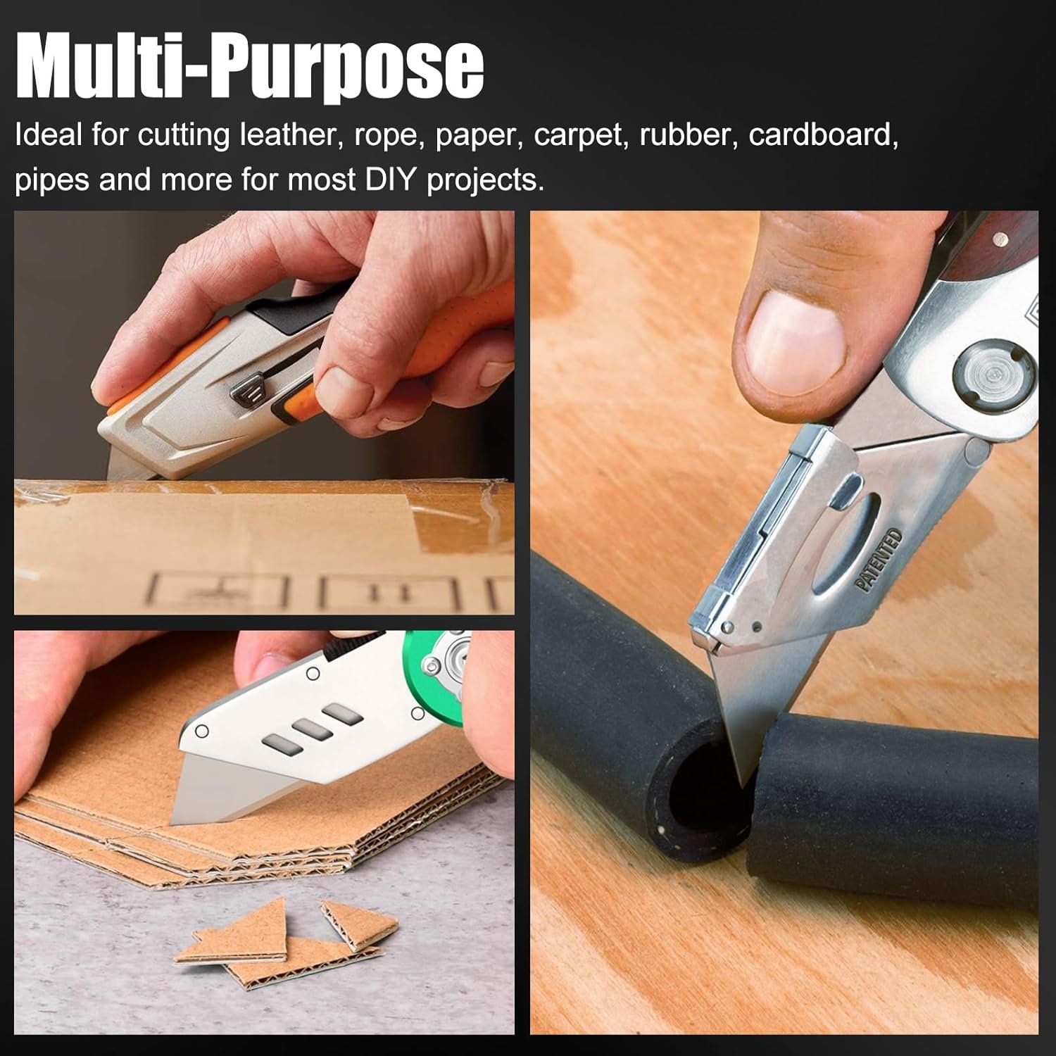 NXTools' utility knife multi-tool in an action setting