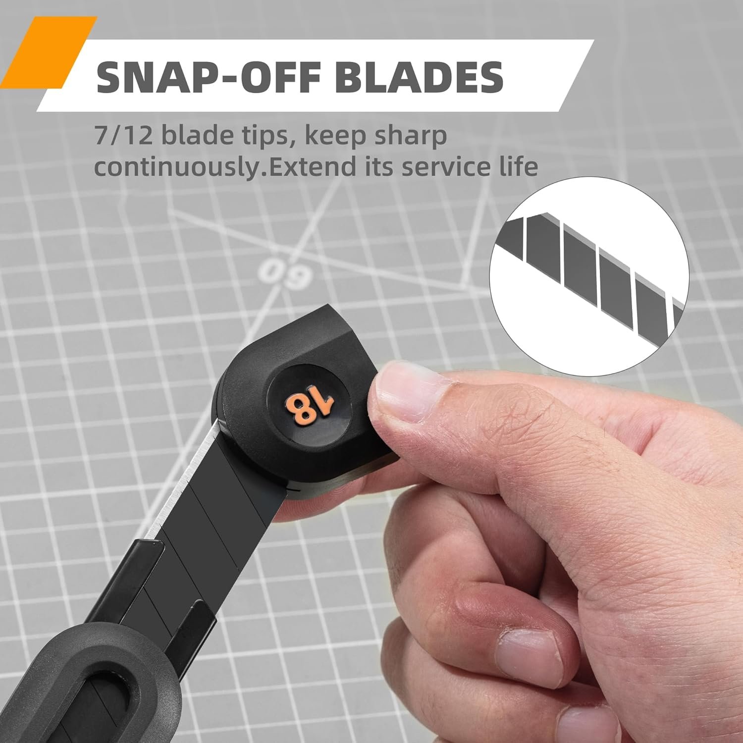utility knife snap-off blades